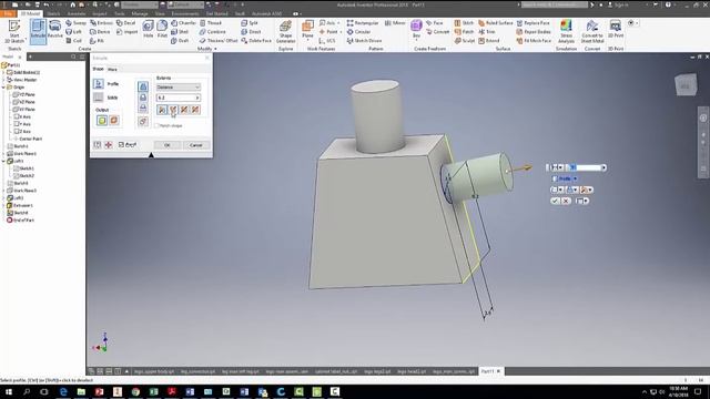 Tutorial: Designing The Lego Man Body With Autodesk Inventor смотреть онлайн