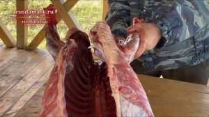 Мои любимые инструменты при для работы по мясу. Грибник сталь 9ХС и тяпка старорусская Русский була