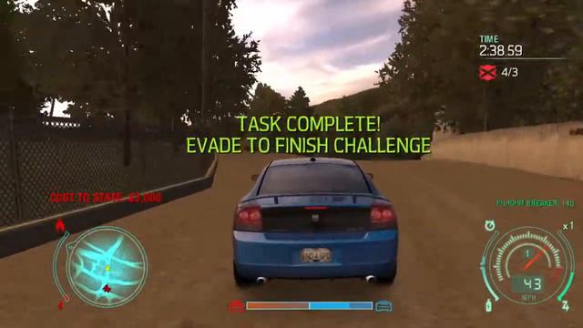 Morin & douglas cop takeout Need For Speed 12 undercover 2008