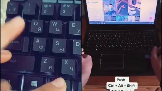 Push ctrl+alt+shift tab*2and enter