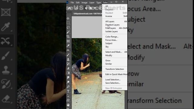 How to modify feather Image in photoshop 2022. # Short Video