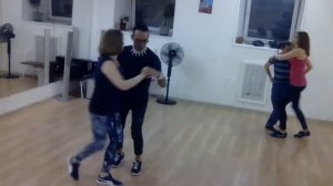 Сальса в Школе танцев Чино - Простая связка для начинающих