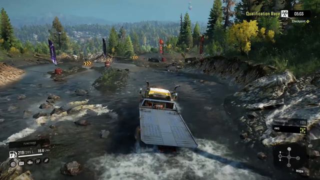 Qualification Race & The Ring (Tennessee DLC) SnowRunner Phase 7