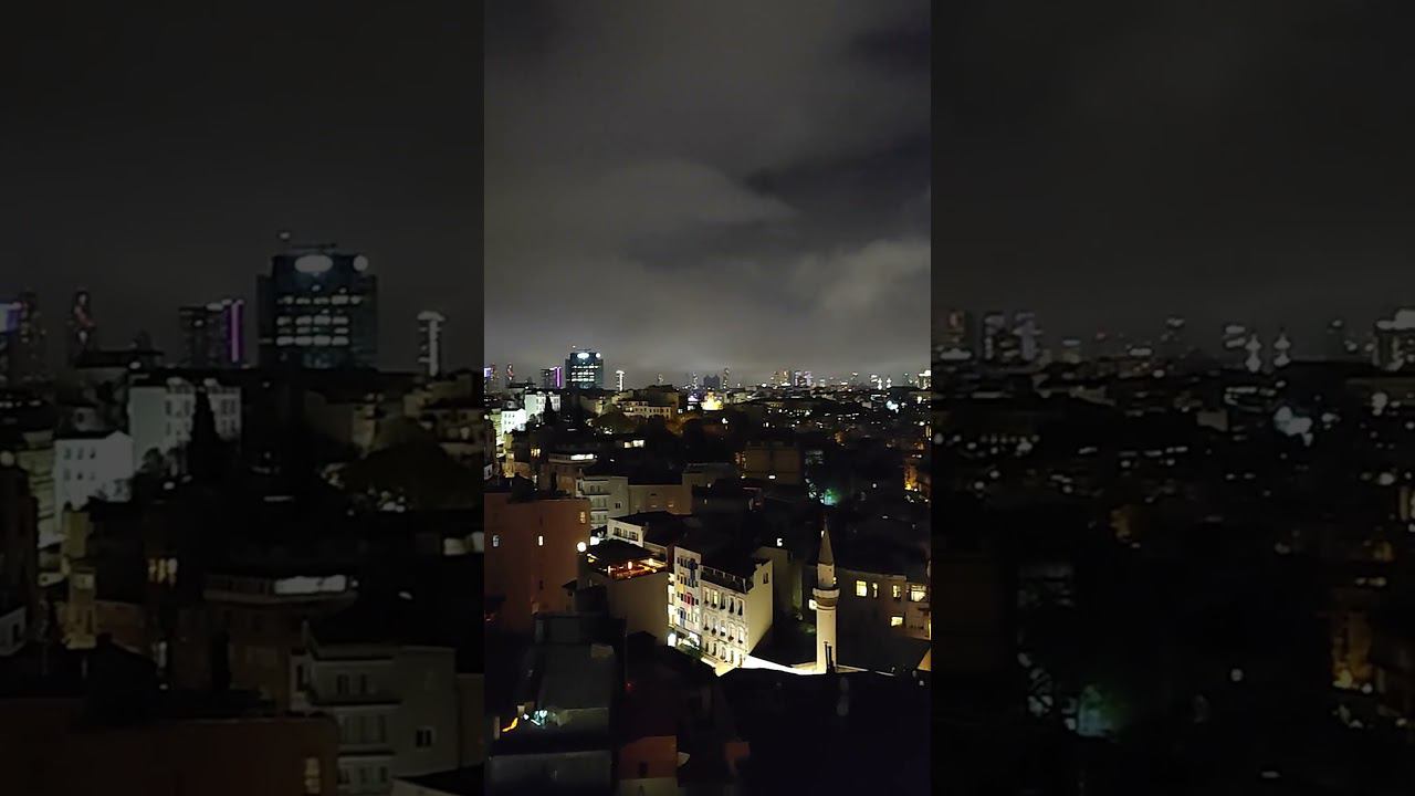 Галатская башня. Вид на  Ночной Стамбул незабываем!