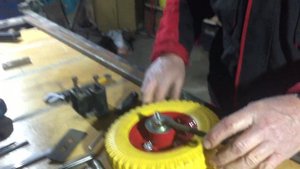 Опорные колеса для навески на мотоблок