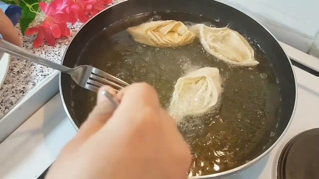Из ничего шикарная выпечка к чаю! Через 5 мин не осталось и следа/Вкуснятина из доступных продуктов