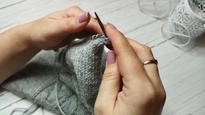 МОДНЫЙ СВИТЕР С ВОРОТНИКОМ СТОЙКА\\МК\\Реглан снизу \\ЧАСТЬ№1