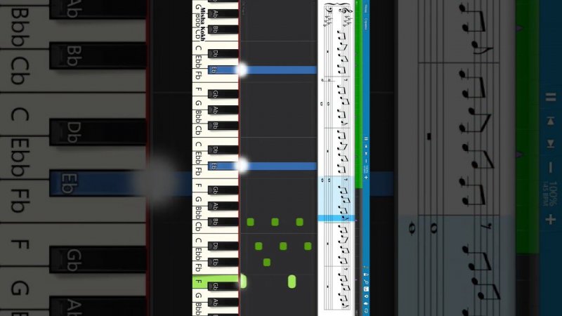 Five Nights at Freddy's 3 - Good End (Don't Go) #pianotutorial #synthesia #synth #ноты #sheetmusic