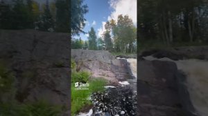 Малоизвестный водопад Карелии