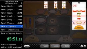 Papa's Taco Mia All Ingredients Speedrun (1:31:39) (Former World Record)
