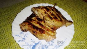 Куриные бедра маринованные в кефире и перце