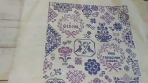 7.Мой РУЛОН вышитых работ! ИТОГИ за три года! Вышивка крестом!
