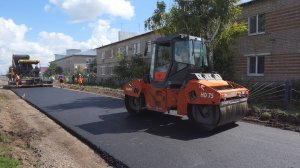 Ремонт автодороги в с. Красносамарское