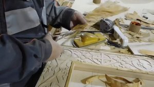 Изготовление киота для иконы Св. Владимира.