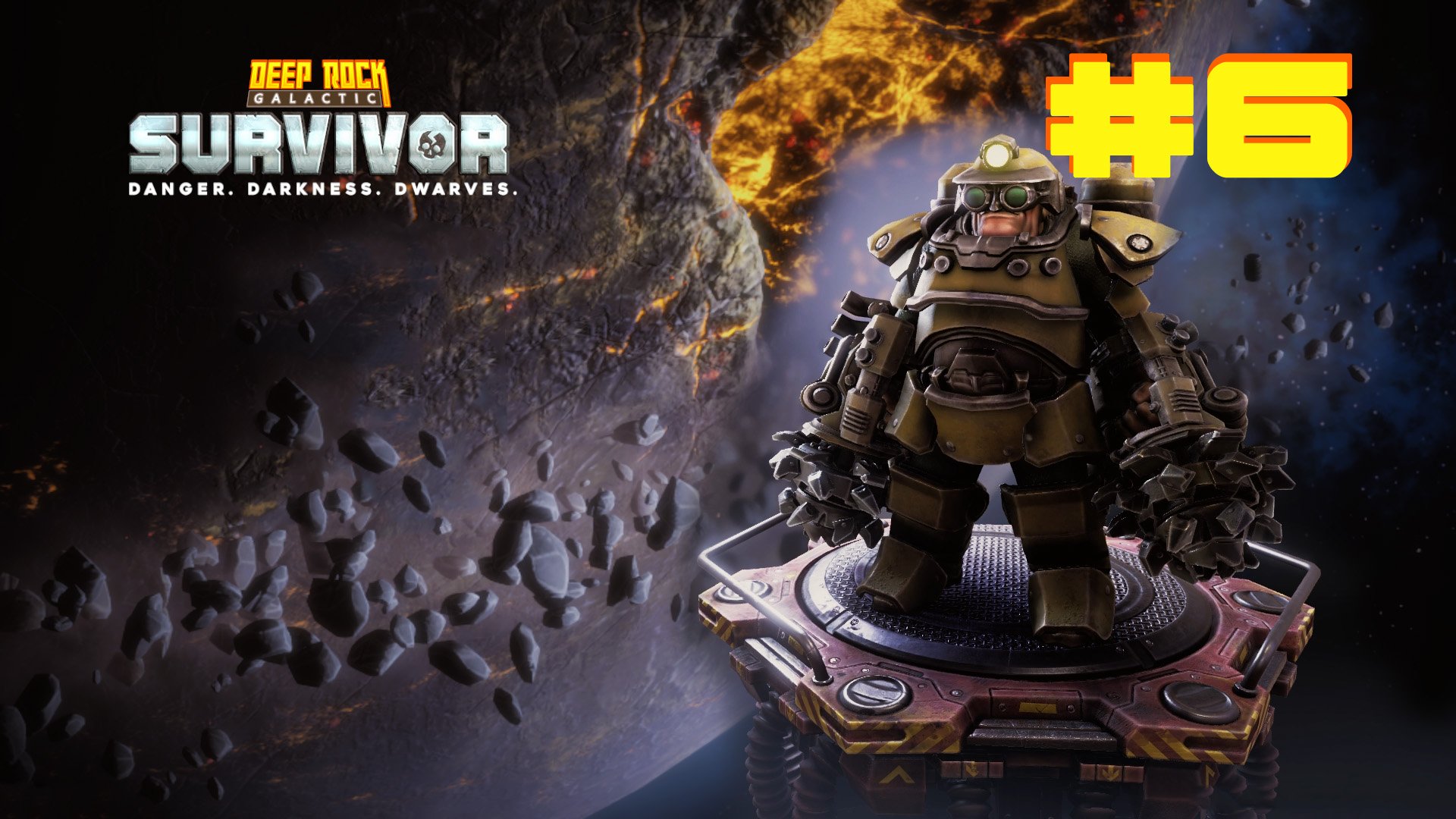 Deep Rock Galactic Survivor Погружение 6 "бурильщик"