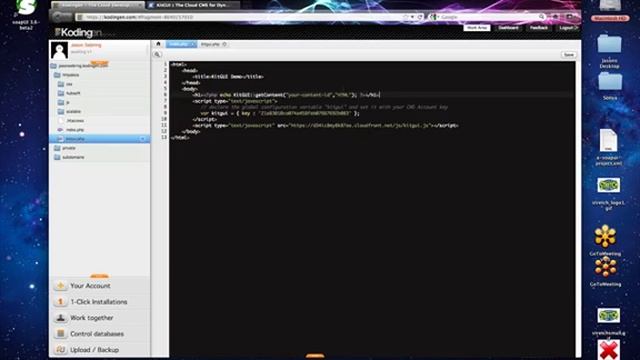 Setting up KitGUI in about 5 minutes смотреть онлайн