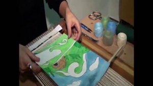 Уроки ткачества. Часть 1. Как начать работу над гобеленом.