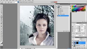 Урок фотошоп Наложение картинки на картинку 1 Урок