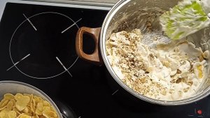 Вкусняшка из кукурузных хлопьев к чаю