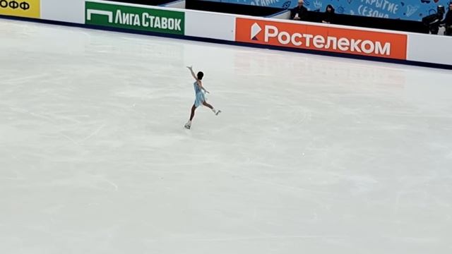 Аделия Петросян. Контрольные прокаты. Произвольная программа. Москва,  2023 #фигурноекатание