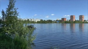 Тре-и испытания вездехода  25 06 17г  с ластами и противостоком.