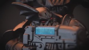 Warhammer 40000 Как рисовать - Простые эффекты с помощью контрастной краски