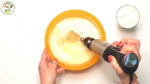 Осенний кекс на кефире с грушами и яблоками