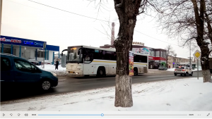 Автобус ГолАЗ-525110-11 "Вояж" Мострансавто в окраске "Наше Подмосковье" с маршрутом 21 Оре-Зуе-Дул.