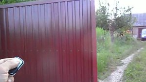 самодельная автоматика для откатных ворот