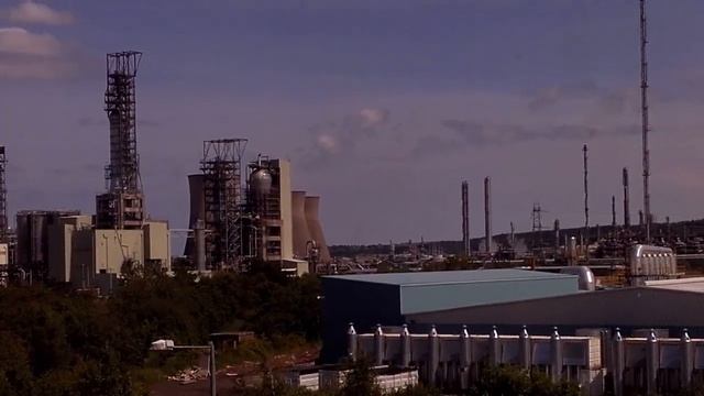 New shut off gas pipe flare - Grangemouth refinery (read description) ?? смотреть онлайн