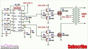 How To Make a Powerful 1500Watt Power Inverter 12V to 220V DC to AC