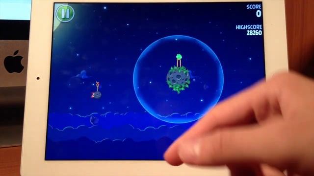 Обзор игры Angry Birds Space [App Store] смотреть онлайн