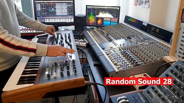 Arturia PolyBrute Analog Synth "Random Patch Generation" Walkthrough.