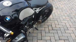 BMW R Nine T with Remus Headers with Custom Exhaust Tip