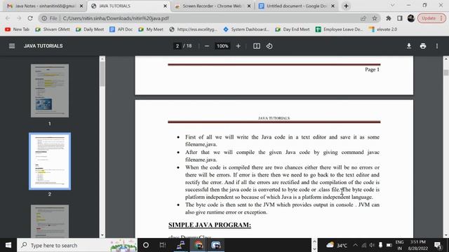 Core Java for beginners - Chapter 3 - First Java Program