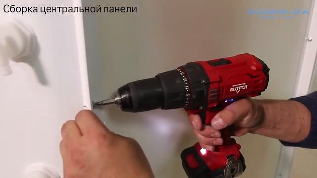 Как установить душевую кабину c глубоким поддоном Domani Spa Delight 99 high