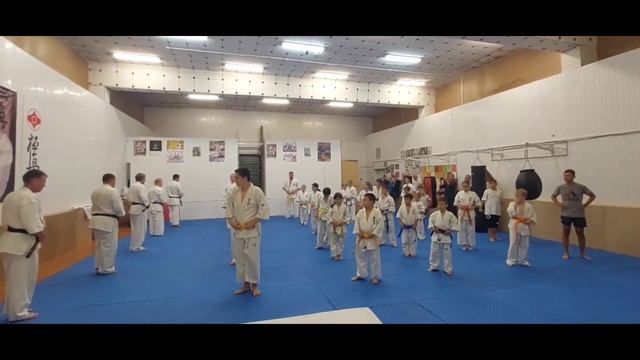 Открытие Клуба Каратэ Киокушинкай "Алиев Доджо " Воскресенск 19.09.23 #karate #карате #киокусинкай