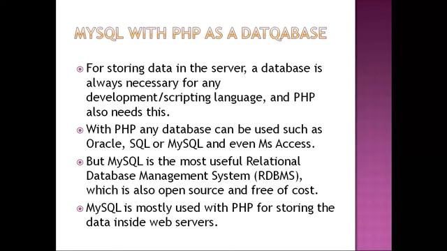 PHP - MYSQL Tutorial for beginners #Part-1 | Compete web development course | by OnlineWebpathshala