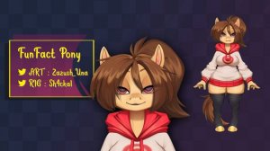 [Live2D] Pony Vtuber FunFact