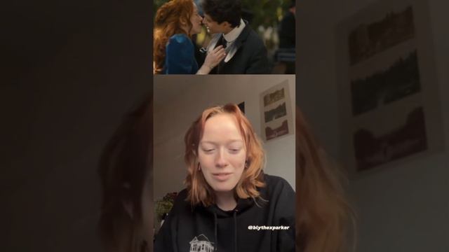 AMYBETH MCNULTY SPILLS KISSING LUCAS JADE ZUMANN (ANNE WITH AN E SEASON 3 SHIRBERT KISS SCENE)