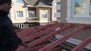 Строительство каркасного гаража "под ключ" в Иркутске. Строй и Живи
