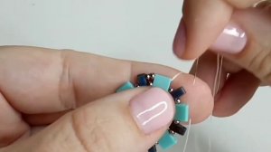 ?TUTORIAL PENDIENTES ARO TILA MIYUKI FÁCILES/DIY PARA PRINCIPIANTES