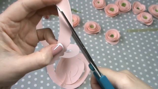 Спиральные розы из фоамирана / Цветы своими руками