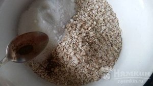 Овсяное печенье без сливочного масла