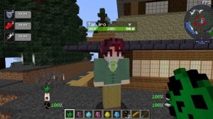 Клинок Рассекающий Демонов в Майнкрафт, сборка модов Клинок Рассекающий Демонов, Demon slayer mine