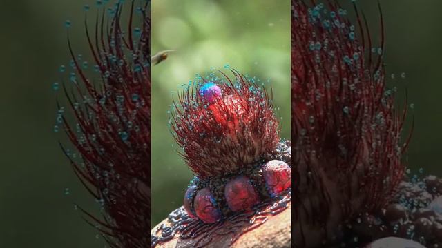 #3d #abstract #alien #animation #color #dragonfly #food #fungi #fungus #life #nature #organism смотреть онлайн