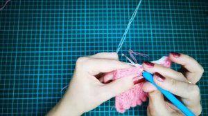 3. Вязаный плед с сердечками.  Соединяем квадраты.Крючком. #Клондайк_идей#вяжемсами