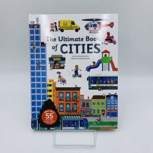 The Ultimate Book of CITIES огромная книга на английском для детей