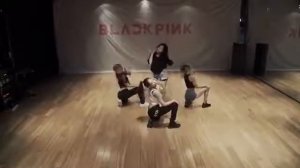 Блэкпинк Whistle dance practice