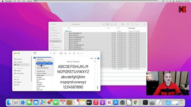 How to install Fonts on Mac OS смотреть онлайн